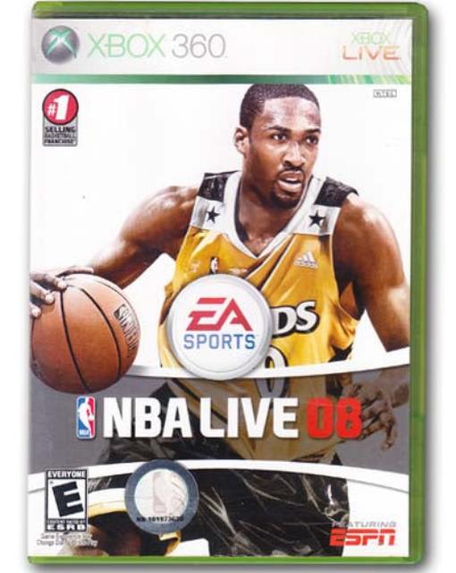 NBA Live 08 Xbox 360 Video Game 014633155549
