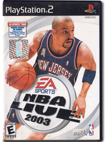 NBA Live 2003 PlayStation 2 PS2 Video Game