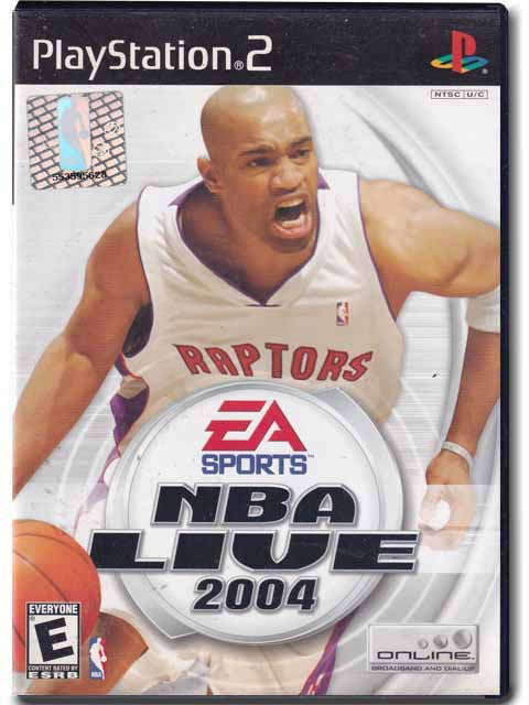 NBA Live 2004 PlayStation 2 PS2 Video Game 014633146622