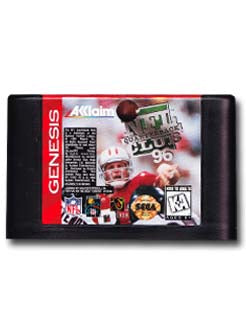 NFL Quarterback Club 96 Sega Genesis Video Game Cartridge 021481800378
