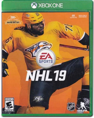 NHL 19 XBox One Video Game 014633737073