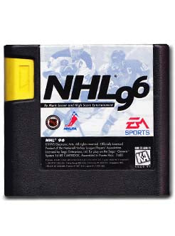 NHL 96 Sega Genesis Video Game Cartridge 0014633074802