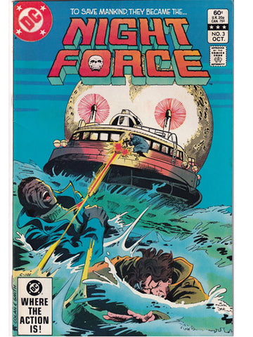 Night Force Issue 3 DC Comics Back Issues