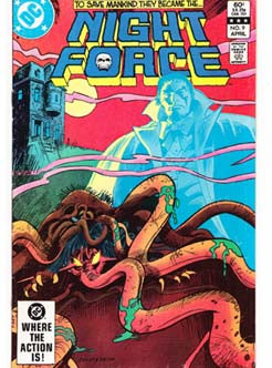 Night Force Issue 9 DC Comics Back Issues