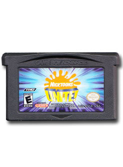 Nicktoons Unite! Nintendo Game Boy Advance Video Game Cartridge