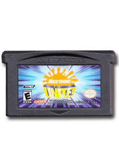Nicktoons Unite! Nintendo Game Boy Advance Video Game Cartridge