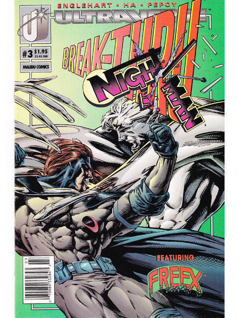 The Night Man Issue 3 Malibu Comics Back Issue