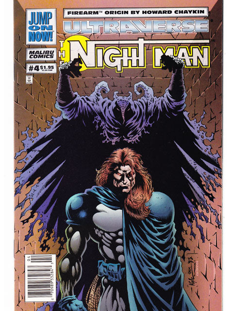 The Night Man Issue 4 Malibu Comics Back Issue