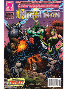 The Night Man Issue 6 Malibu Comics Back Issue