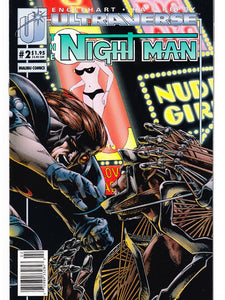 The Night Man Issue 2 Malibu Comics Back Issue