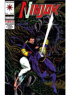 Ninjak Issue 4 Vol. 1 Valiant Comics Back Issues