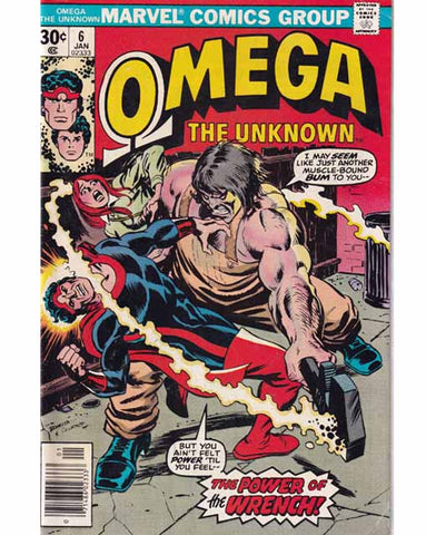 Omega The Unknown Issue 6 Marvel Comics Back Issues 071486023333