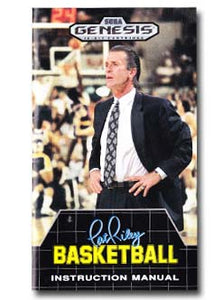Pat Riley Basketball Sega Genesis Instruction Manual