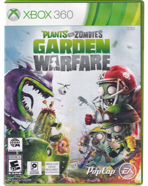 Plants Vs. Zombies Garden Warfare Xbox 360 Video Game 014633730388