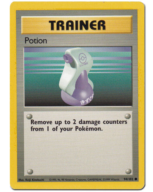 Potion Base Set Card #94/102 Pokemon Trading Card