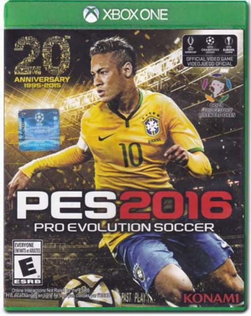 Pro Evolution Soccer 2016 XBox One Video Game 083717302087