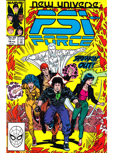 Psi-Force Issue 16 Marvel Comics Back Issues