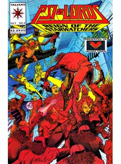 Psi-Lords Issue 2 Valiant Comics Back Issues