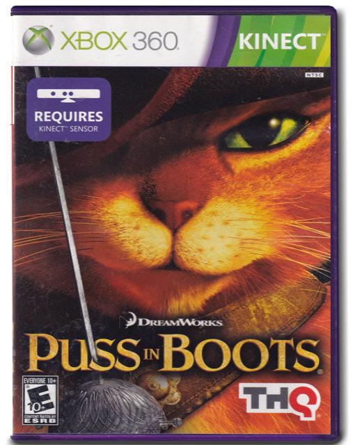 Puss In Boots Xbox 360 Video Game 752919553961
