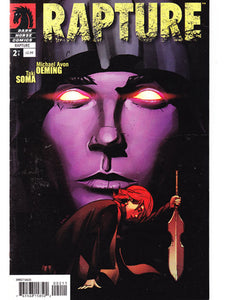 Rapture Issue 2 Of 6 Dark Horse Comics Back Issues