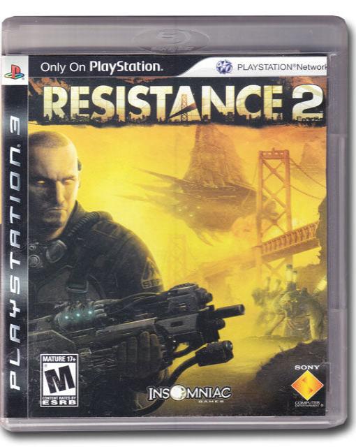 Resistance 2 Playstation 3 PS3 Video Game 711719812029
