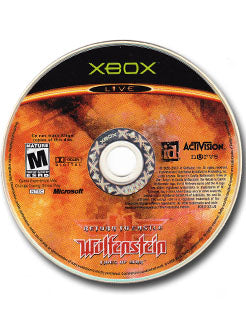Return To Castle Wolfenstein Loose XBOX Video Game