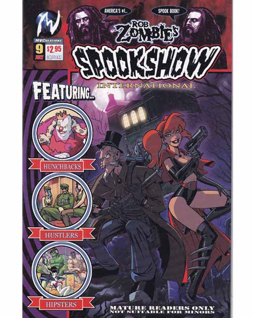 Rob Zombie's Spookshow International Issue 9 Crossgen Comics Back Issues For Sale