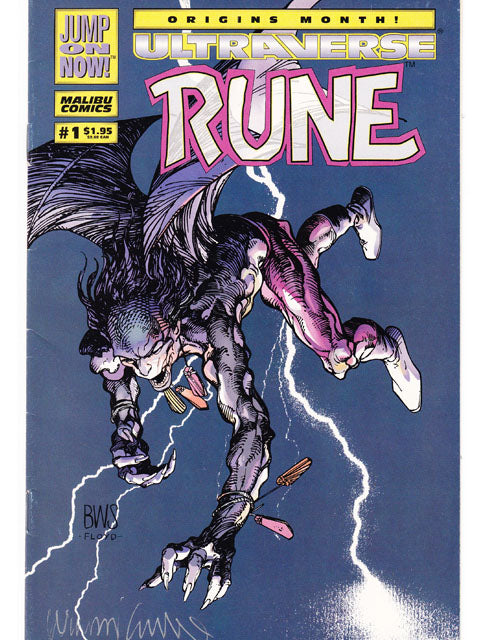 Rune Issue 1 Malibu Comics Back Issue