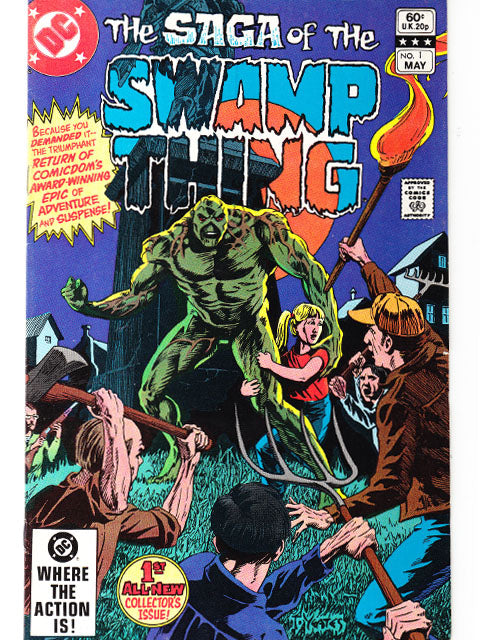 The Saga Of The Swamp Thing Issue 1 DC Comics Back Issues