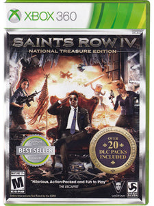 Saints Row 4 The National Treasure Edition Xbox 360 Video Game 816819012031