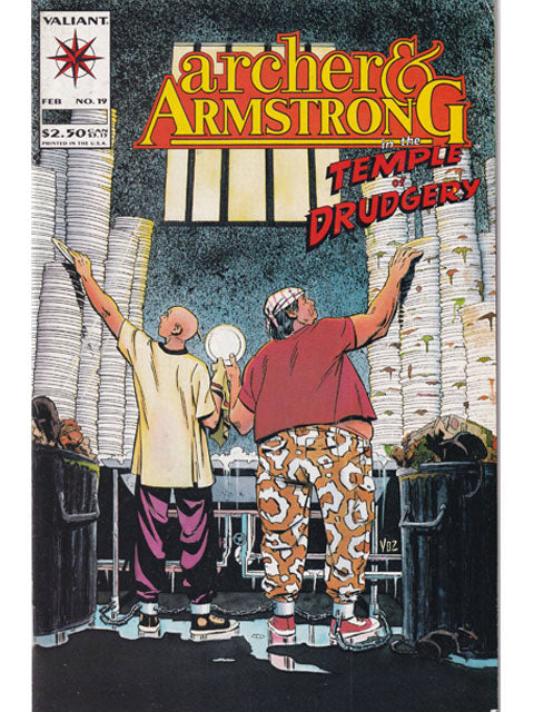 Archer & Armstrong Issue 19 Valiant Comics Back Issues