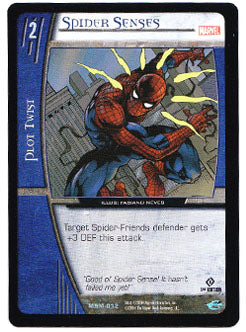 Spider Senses Web Of Spider-Man Marvel DC VS. Trading Card