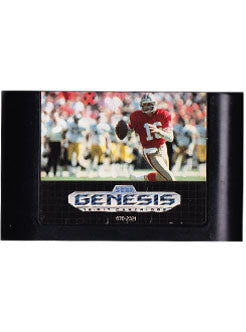 Sports Talk Football Sega Genesis Video Game Cartridge