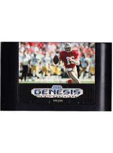 Sports Talk Football Sega Genesis Video Game Cartridge