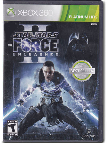 Star Wars The Force Unleashed 2 Platinum Edition Xbox 360 Video Game 712725024741