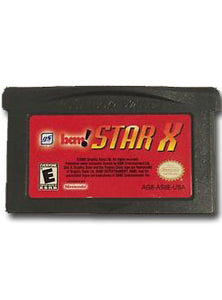 Star X Nintendo Game Boy Advance Video Game Cartridge