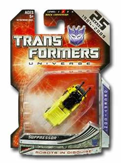 Suppressor Transformers Mini-Con Class Action Figure