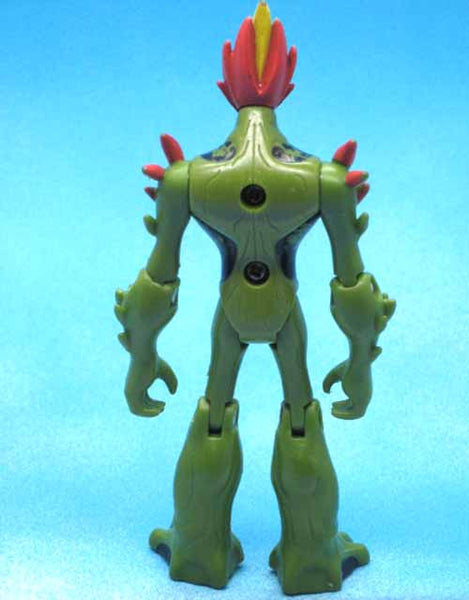 Swampfire Ben 10 Loose Bandai Action Figure bACK