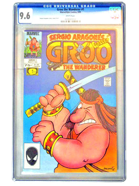 Sergio Aragone's Groo The Wanderer Issue 1 Graded Comic Book