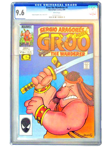Sergio Aragone's Groo The Wanderer Issue 1 Graded Comic Book