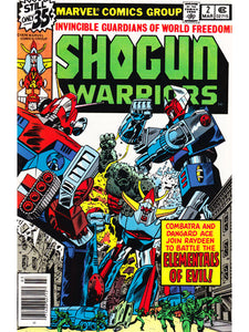 Shogun Warriors Issue 2 Marvel Comics Back Issues