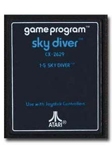 Sky Diver (Text Version) Atari 2600 Video Game Cartridge