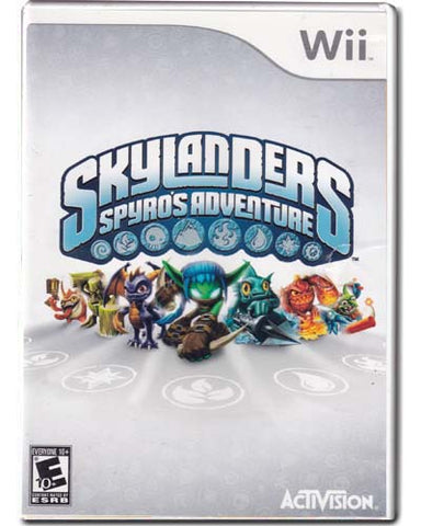 Skylanders Spyro's Adventure Nintendo Wii Video Game