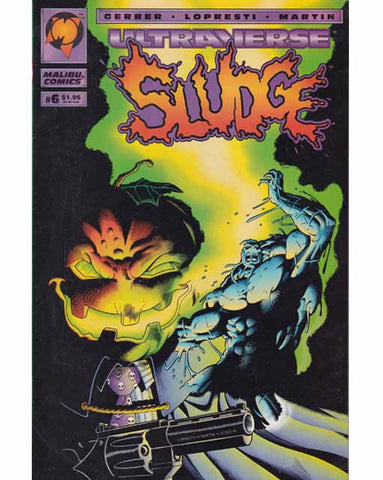Sludge Issue 6 Malibu Comics Back Issue