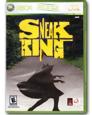 Sneak King XBOX Video Game
