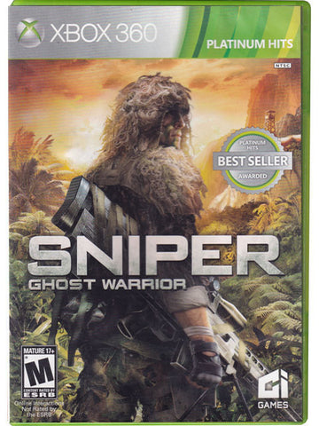 Sniper Ghost Warrior Xbox 360 Video Game 897749002569