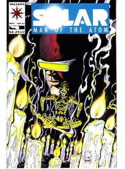 Solar Man Of The Atom Issue 21 valiant Comics Back Issues