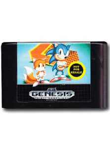 Sonic The Hedgehog 2 NFRS Version Sega Genesis Video Game Cartridge