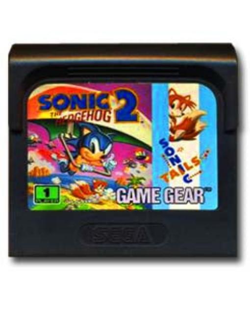 Sonic The Hedgehog 2 Sega Game Gear Video Game Cartridge 010086025071