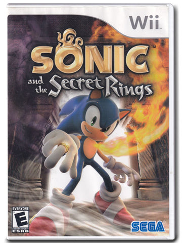 Sonic And The Secret Rings Nintendo Wii Video Game